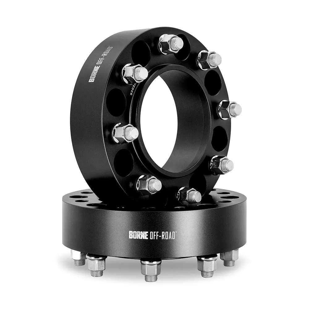 Borne Off-Road Wheel Spacers - 6X139.7 - 93.1 - 25Mm - M12 - Black 1