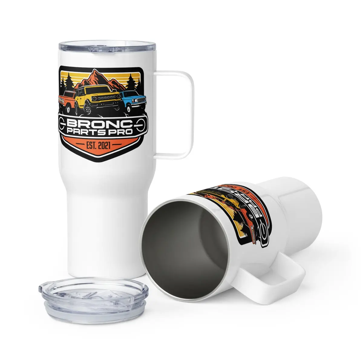 Bronc Parts Pro Travel Mug 1