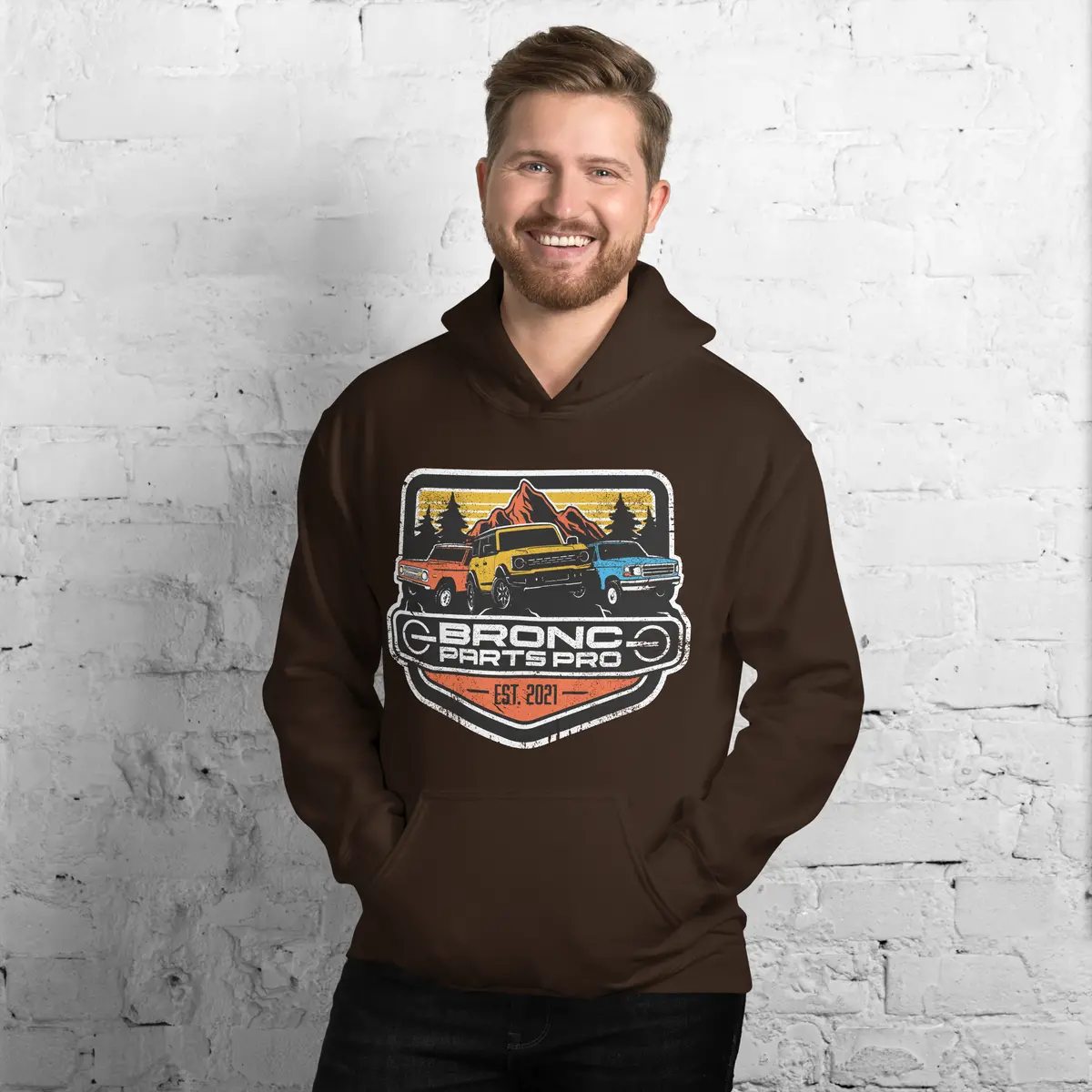 Bronco Parts Pro Premium Unisex Pullover Hoodie - Image 2