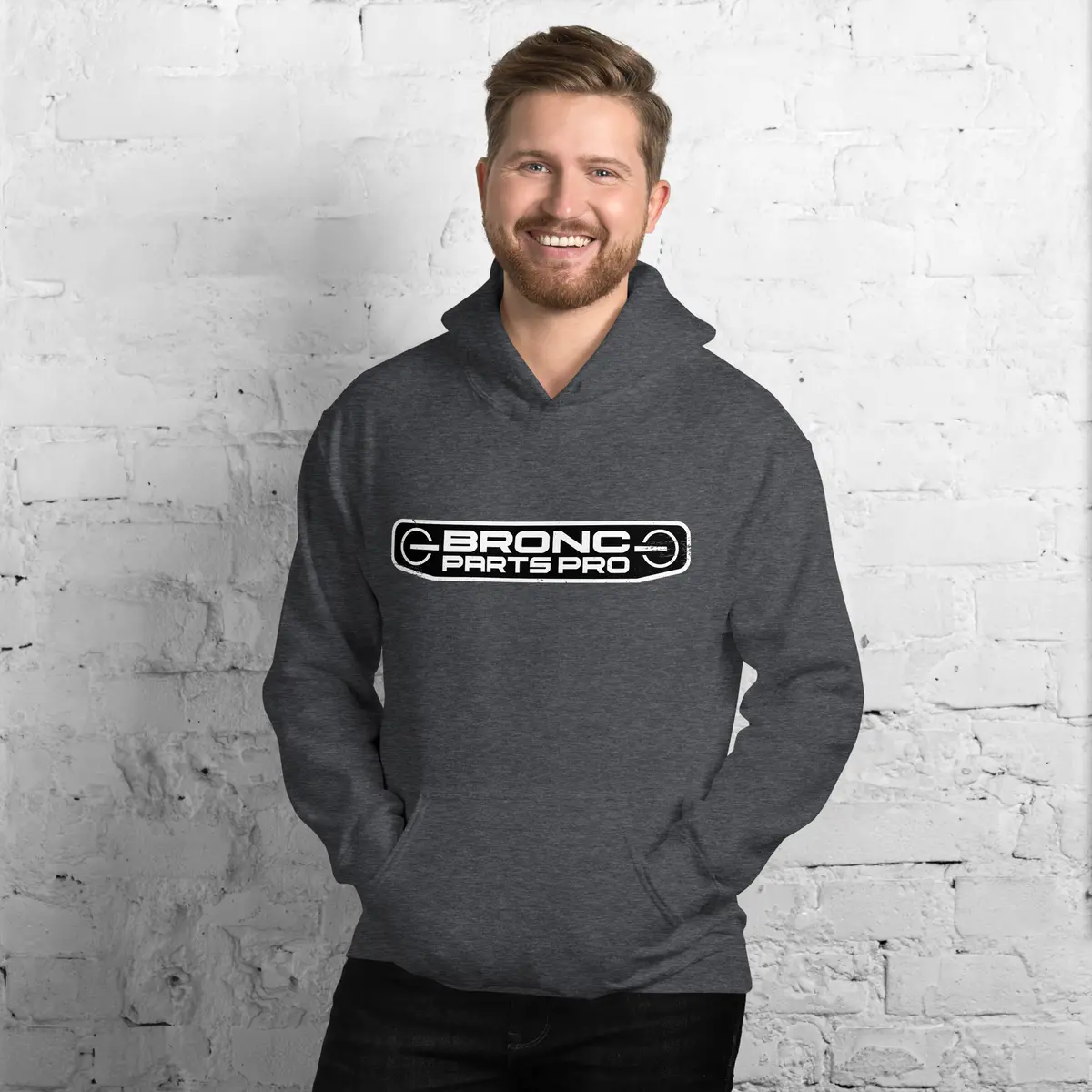 Bronco Parts Pro Classic Unisex Pullover Hoodie - Image 3