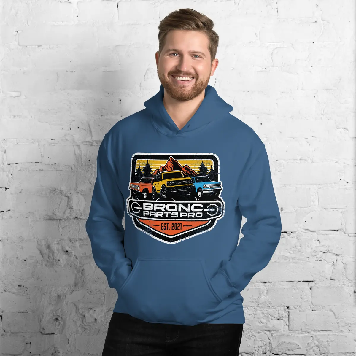 Bronco Parts Pro Premium Unisex Pullover Hoodie - Image 4