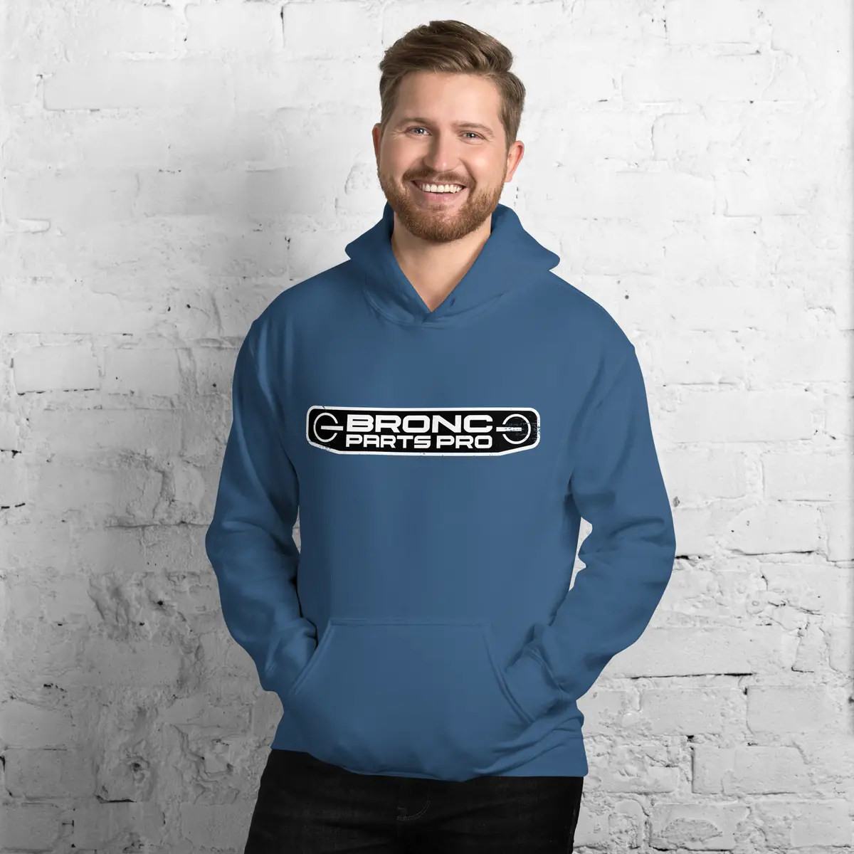 Bronco Parts Pro Classic Unisex Pullover Hoodie - Image 4