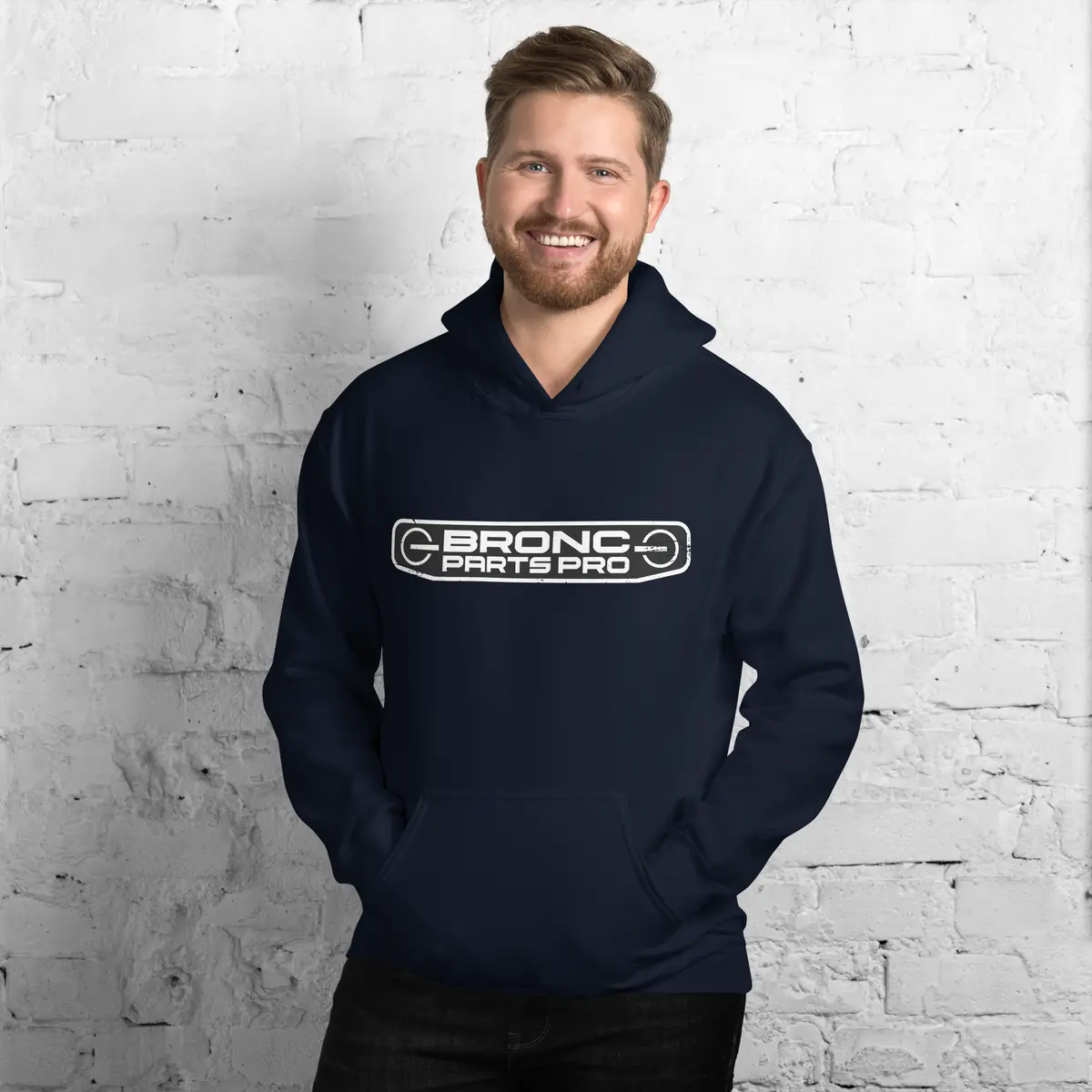 Bronco Parts Pro Classic Unisex Pullover Hoodie - Image 5