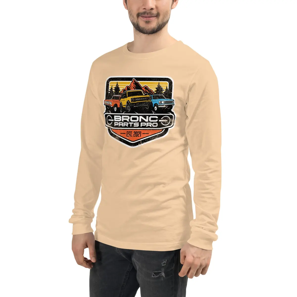 Bronc Parts Pro Unisex Long Sleeve T-Shirt 16