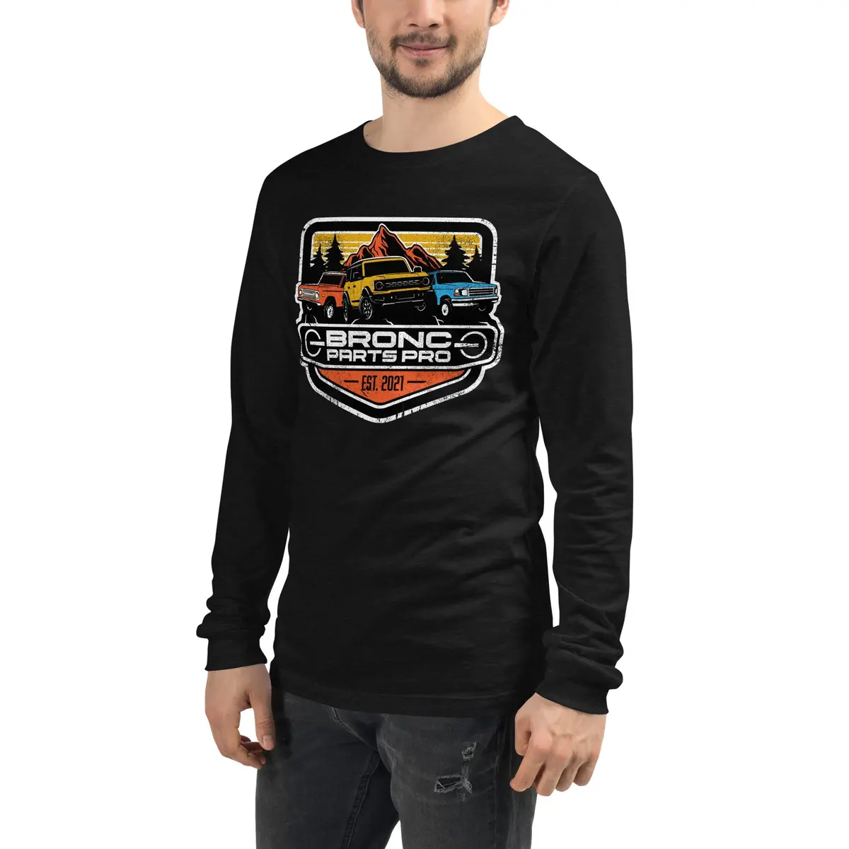 Bronc Parts Pro Unisex Long Sleeve T-Shirt 2