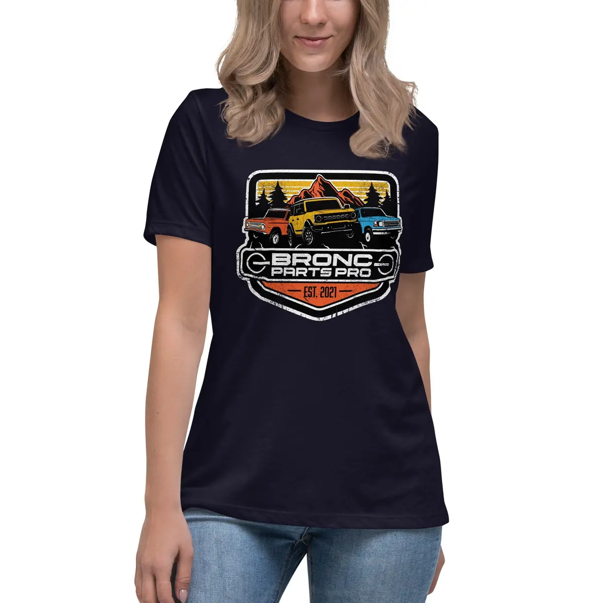 Bronc Parts Pro Women's Relaxed T-Shirt 1