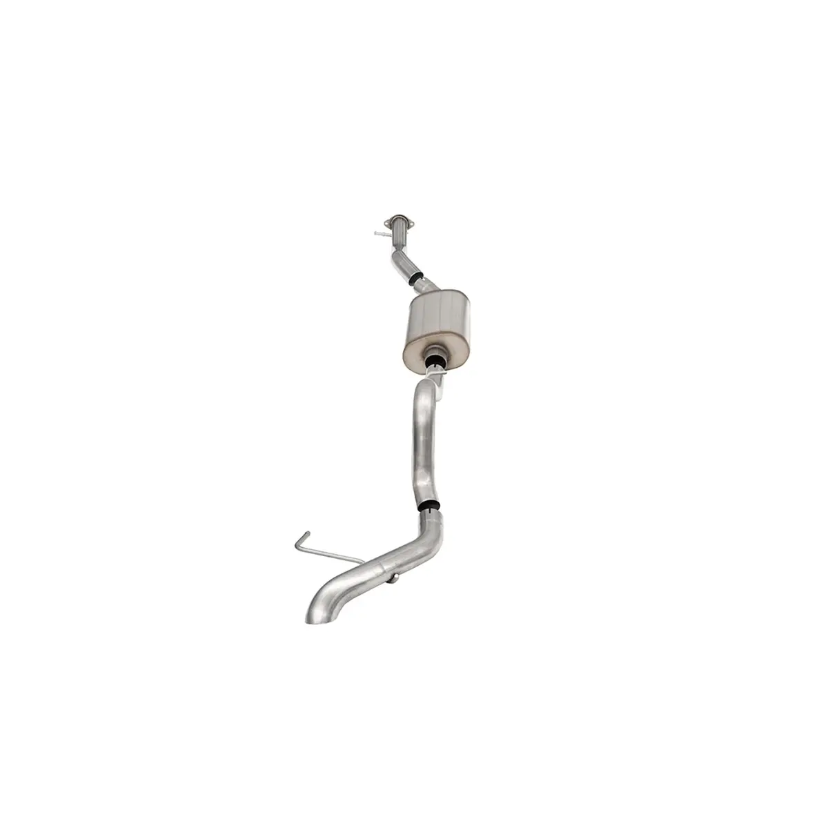 Bronco 2.3L 4-Door 2.75In Cat-Back Single Side Exhaust W/ Turndown Exhaust Tip 1
