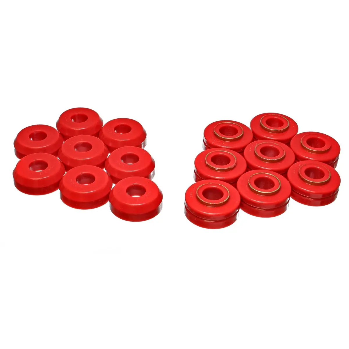 Bronco Body Mounts - Red 1