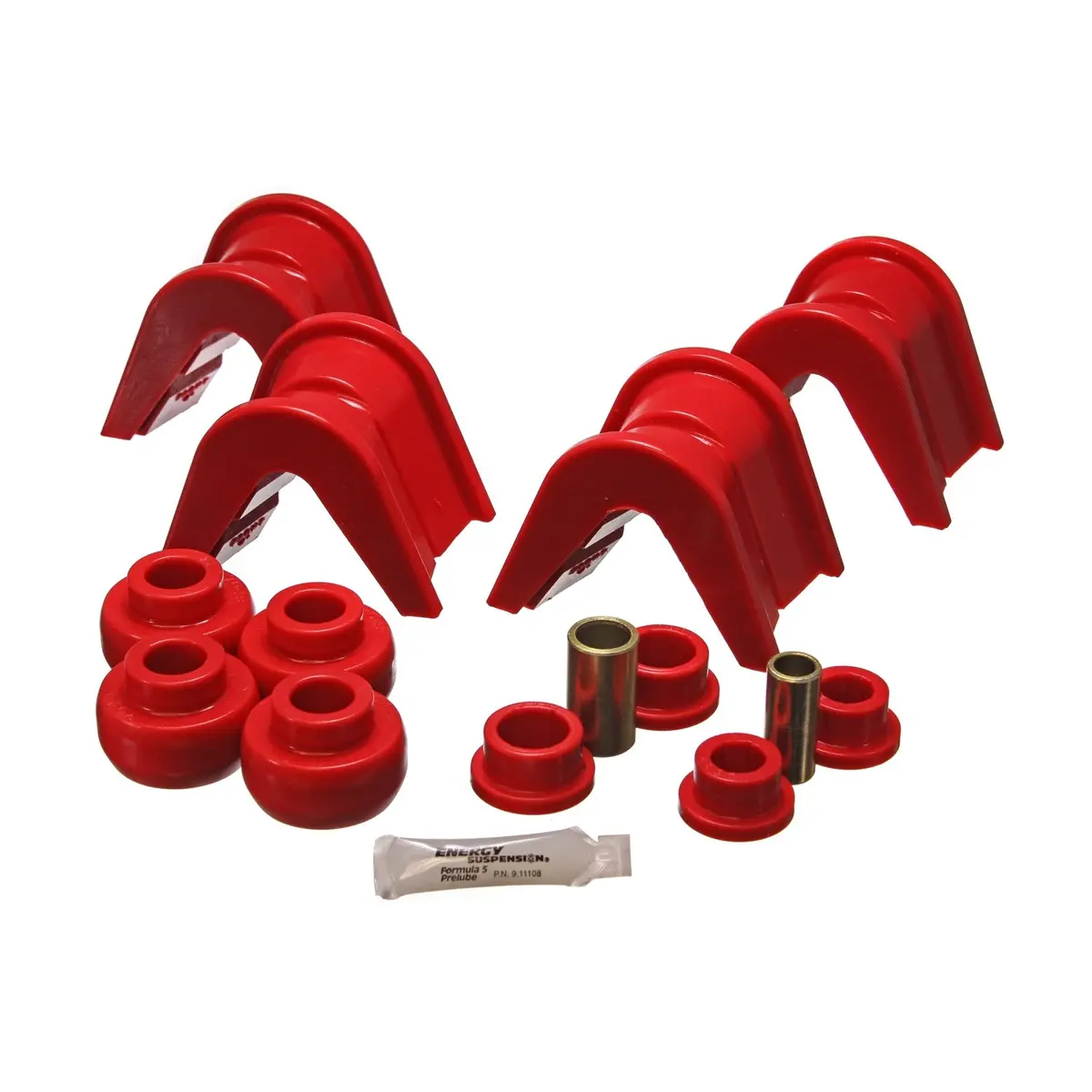 Bushing Kit Including 4 Deg. C-Bushing - Red 1