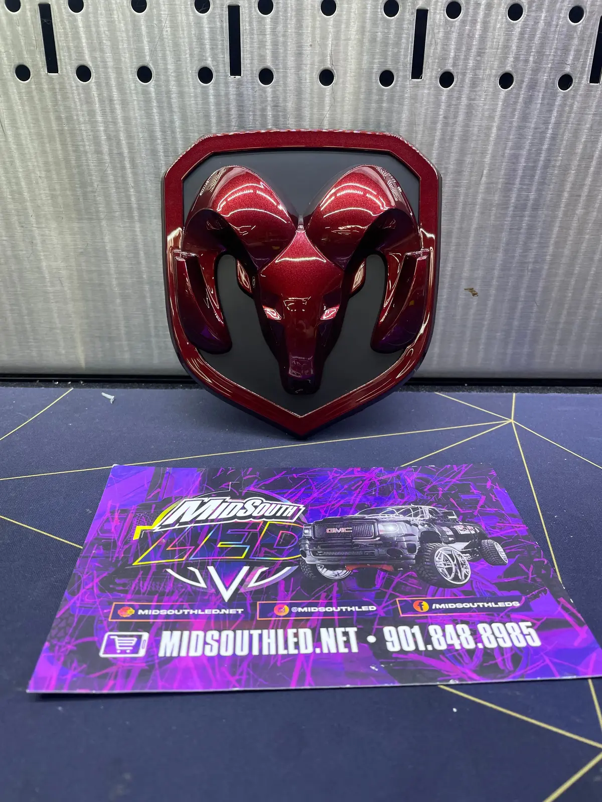 2009-2018 Ram Grille Emblem Colormatched 1