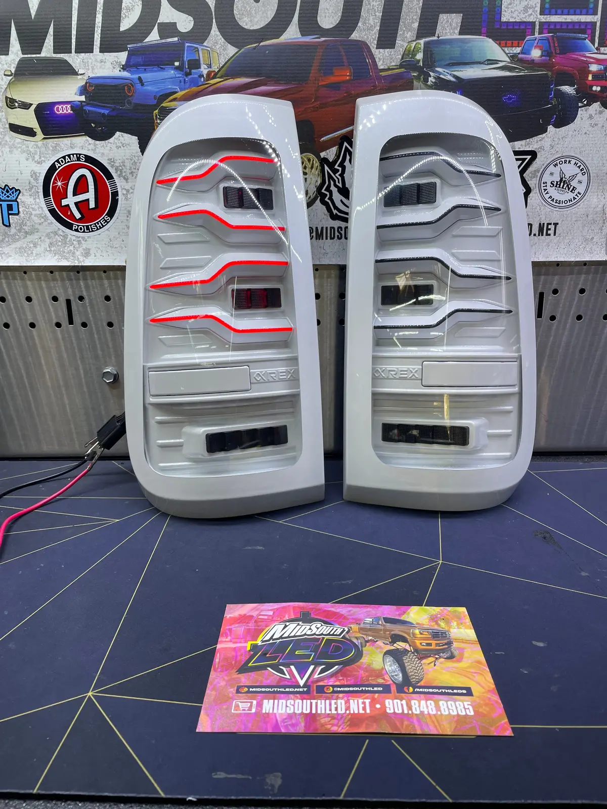 99-16 Super Duty Alpharex Colormtched Led Tail Lights 5