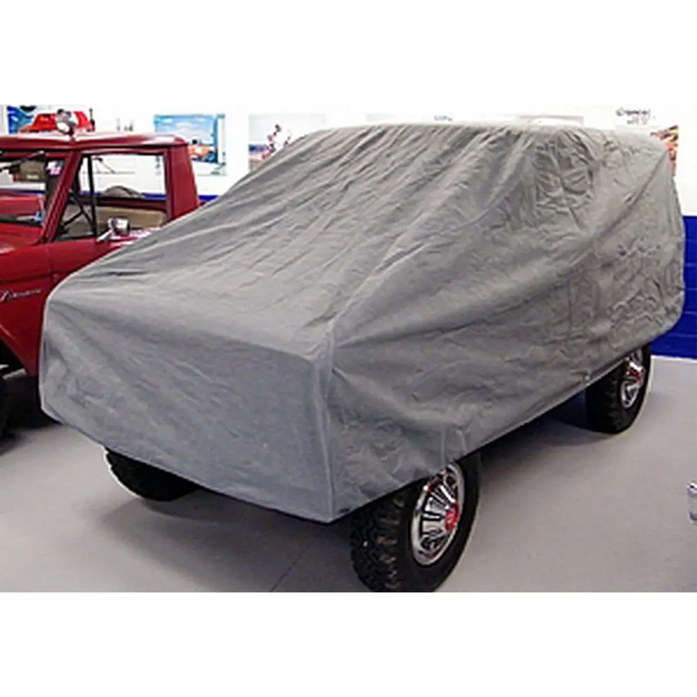 Car Cover 4 Layer Grey Ford Bronco 6677 (Includes Lock Cable & Storage Bag) 1