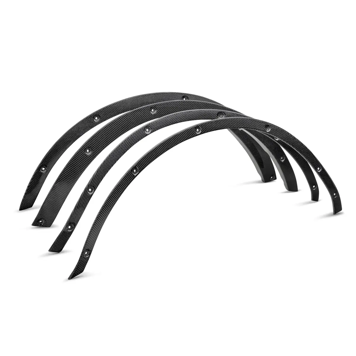 Carbon Fiber Fender Flare Delete Kit - Front & Rear (2-Door) 1