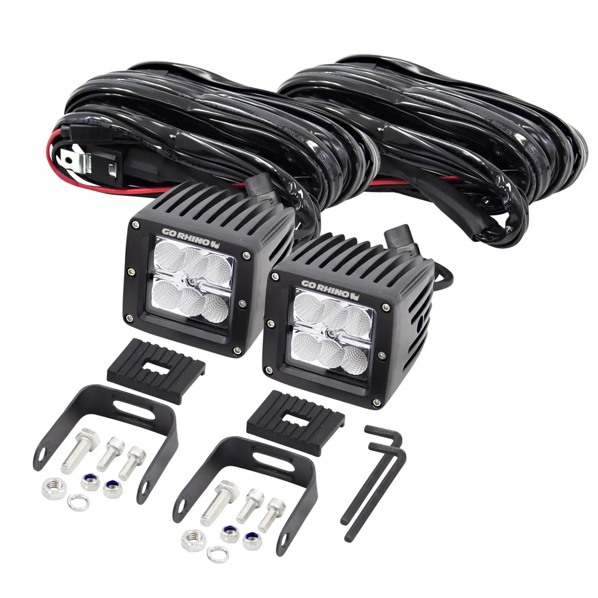 Classic Led Lighting - Pair Of 3" Led Cube Lights 2