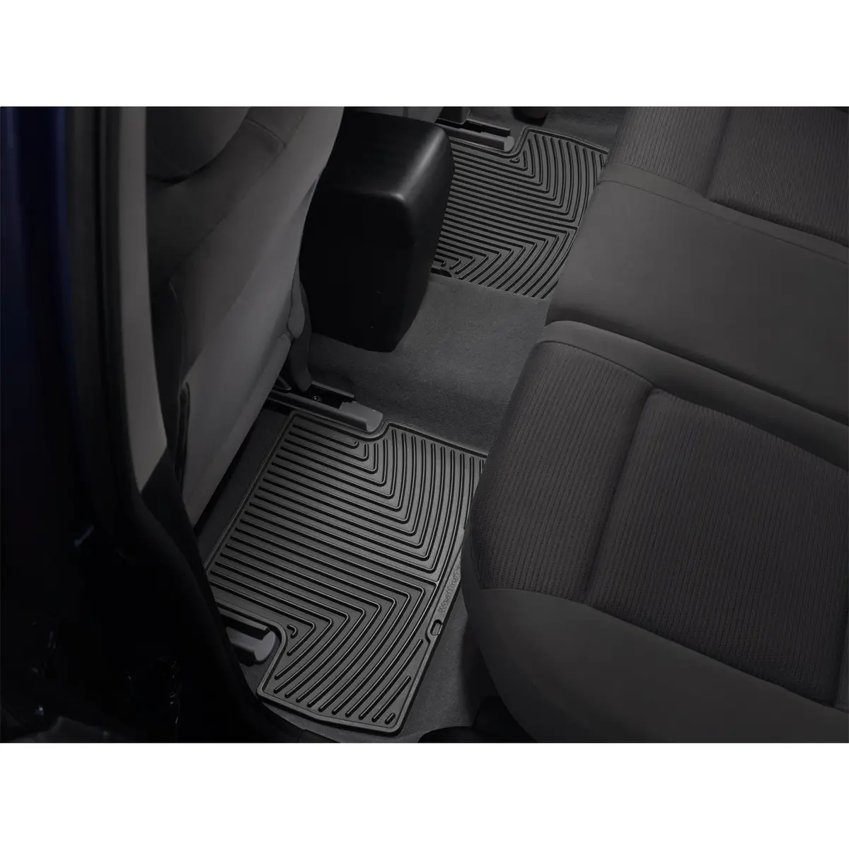 Classic Rear Rubber Mats - Black 2