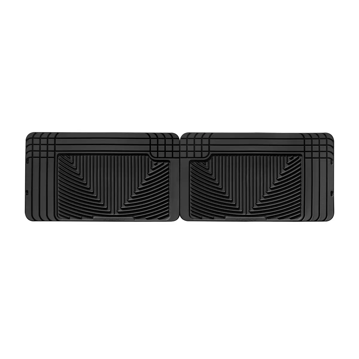 Classic Rear Rubber Mats - Black 1
