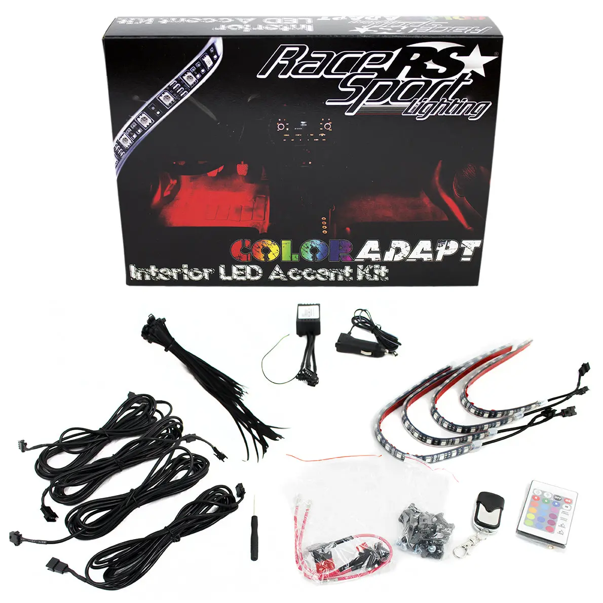 Coloradapt Adaptive Rgb Led Flexible Interior Kit 2