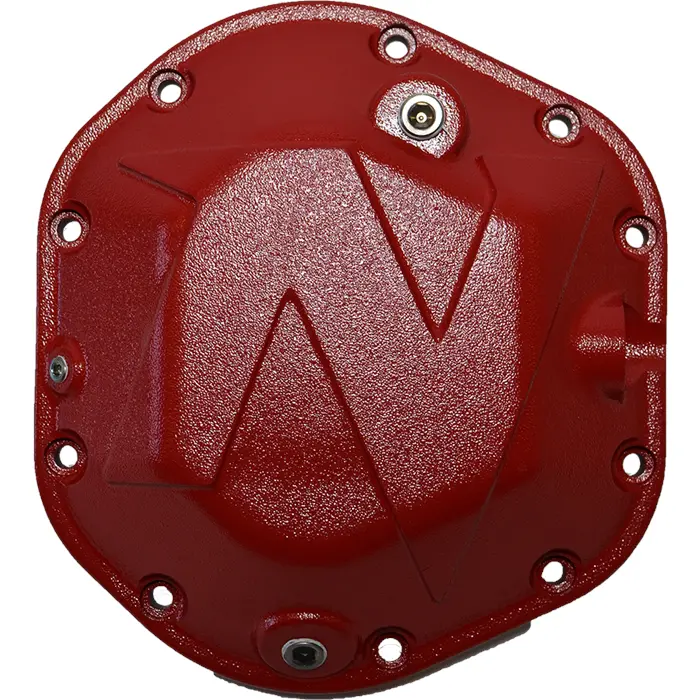 Dana 44 Differential Cover Defender Series Red Aluminum Bolts Included Nitro Gear 1