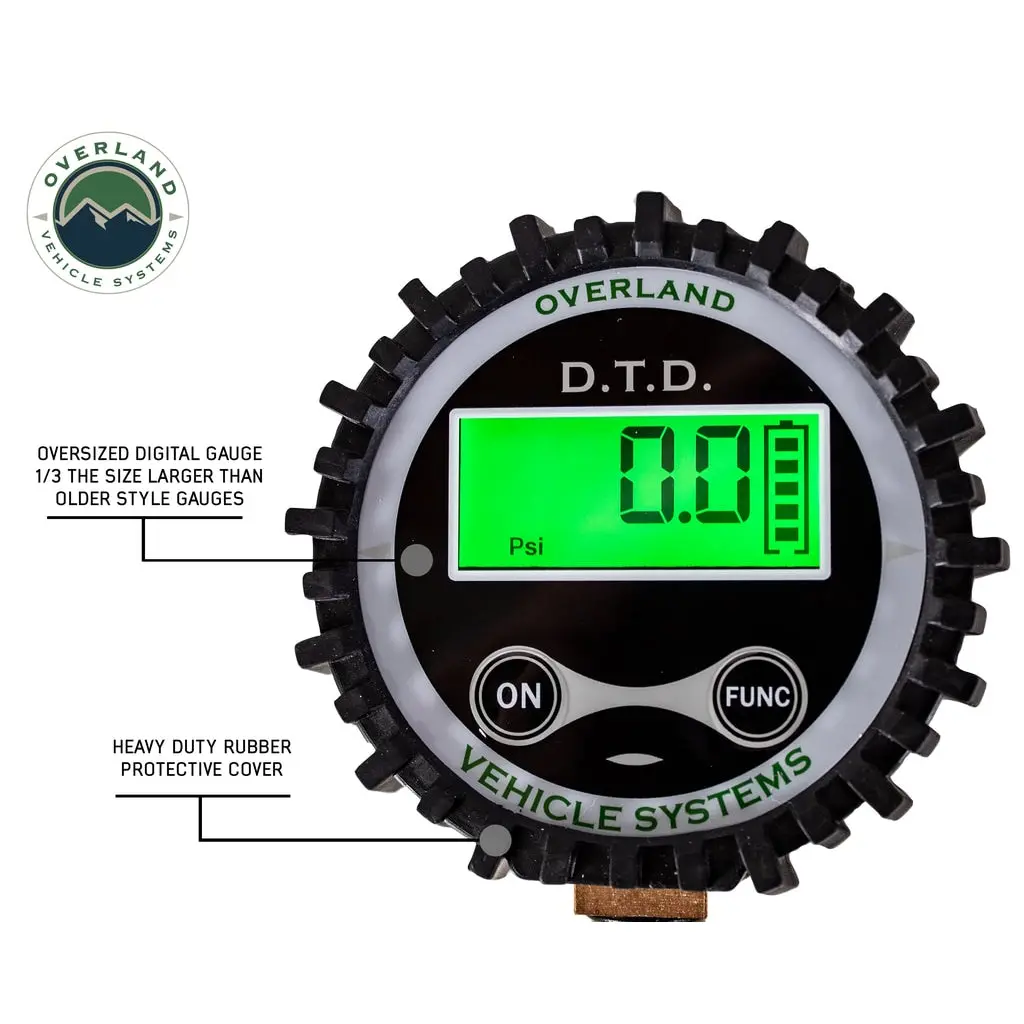 Digital Tire Tire Deflator With Valve Kit & Storage Bag 2