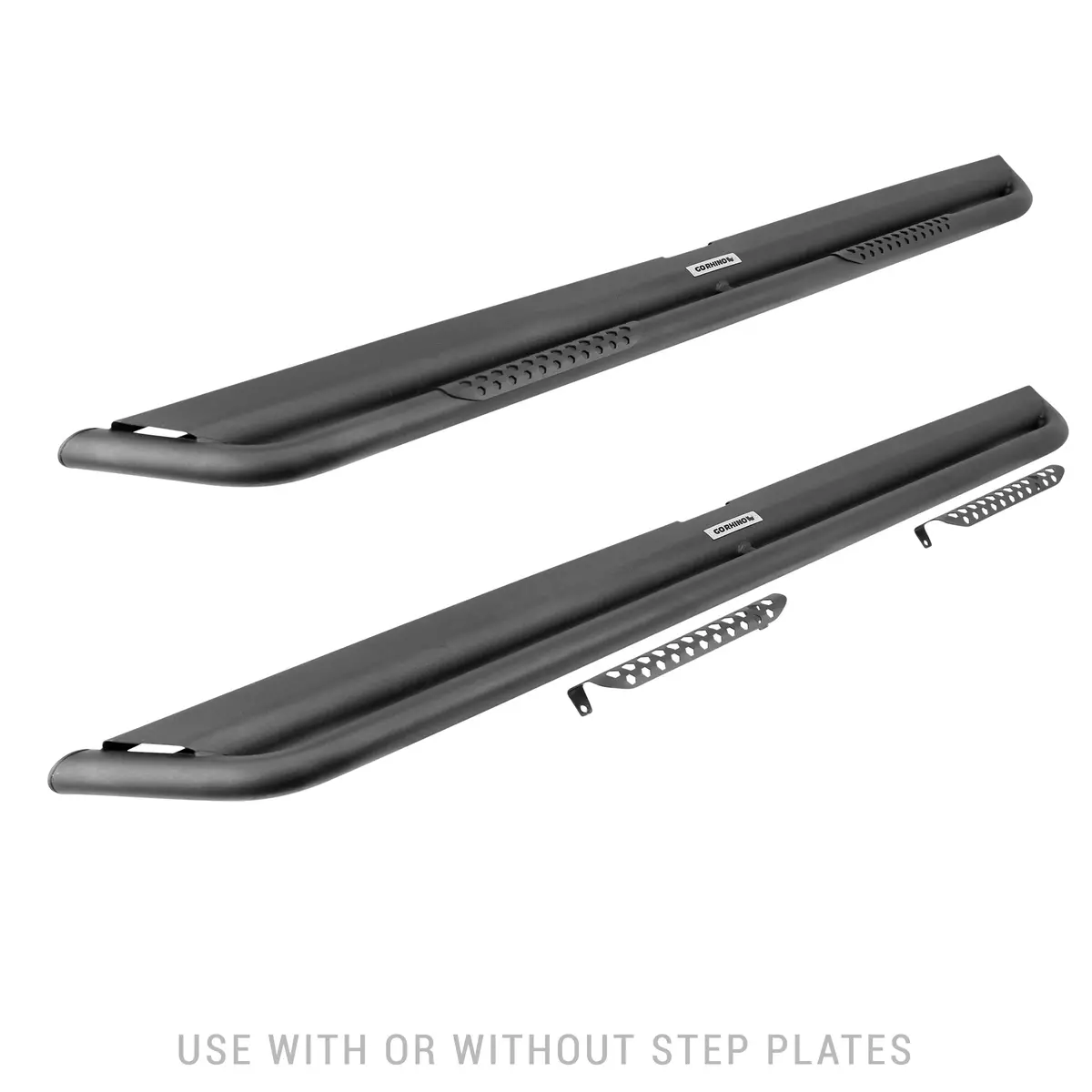 Dominator Xtreme Ds Side Steps With Rocker Panel Mounting Bracket Kit - Textured Black (4 Door) 2