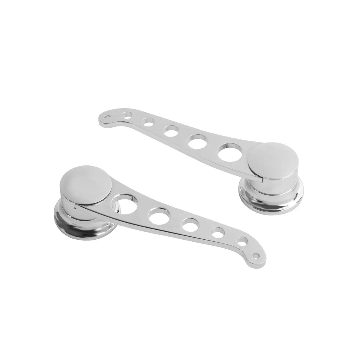 Door Handles Chrome Pair 1