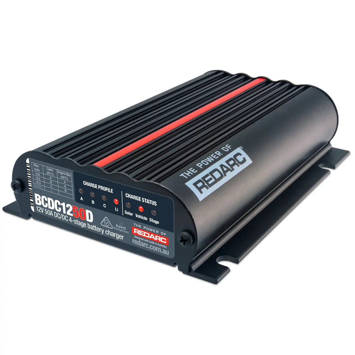 Dual Input 50A In-Vehicle Dc Battery Charger 1