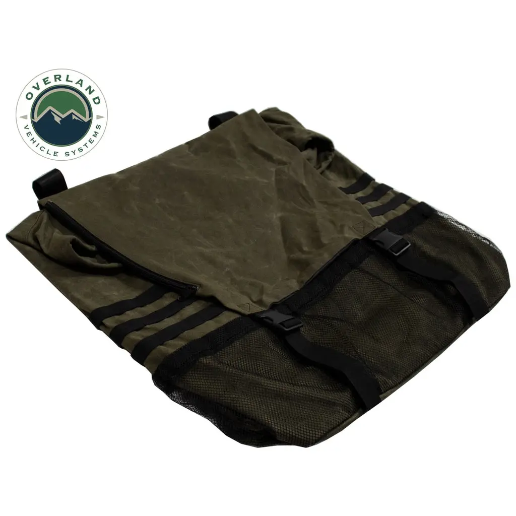 Extra Large Trash Bag Tire Mount 16 Lb Waxed Canvas 1