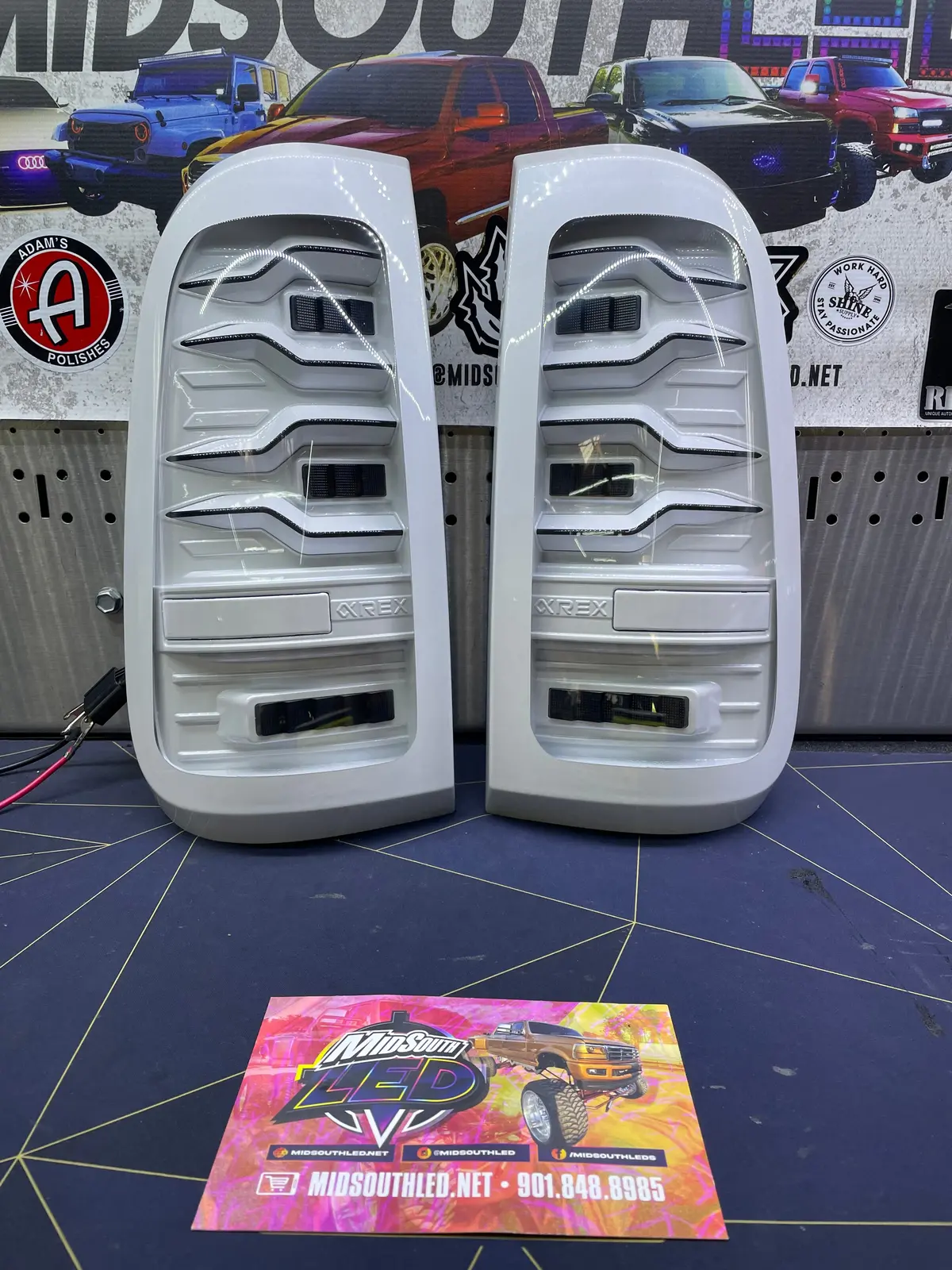 99-16 Super Duty Alpharex Colormtched Led Tail Lights 7