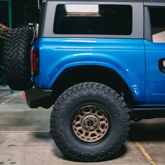 Fiberglass Rear Quarter Panels - (2-Door) 2