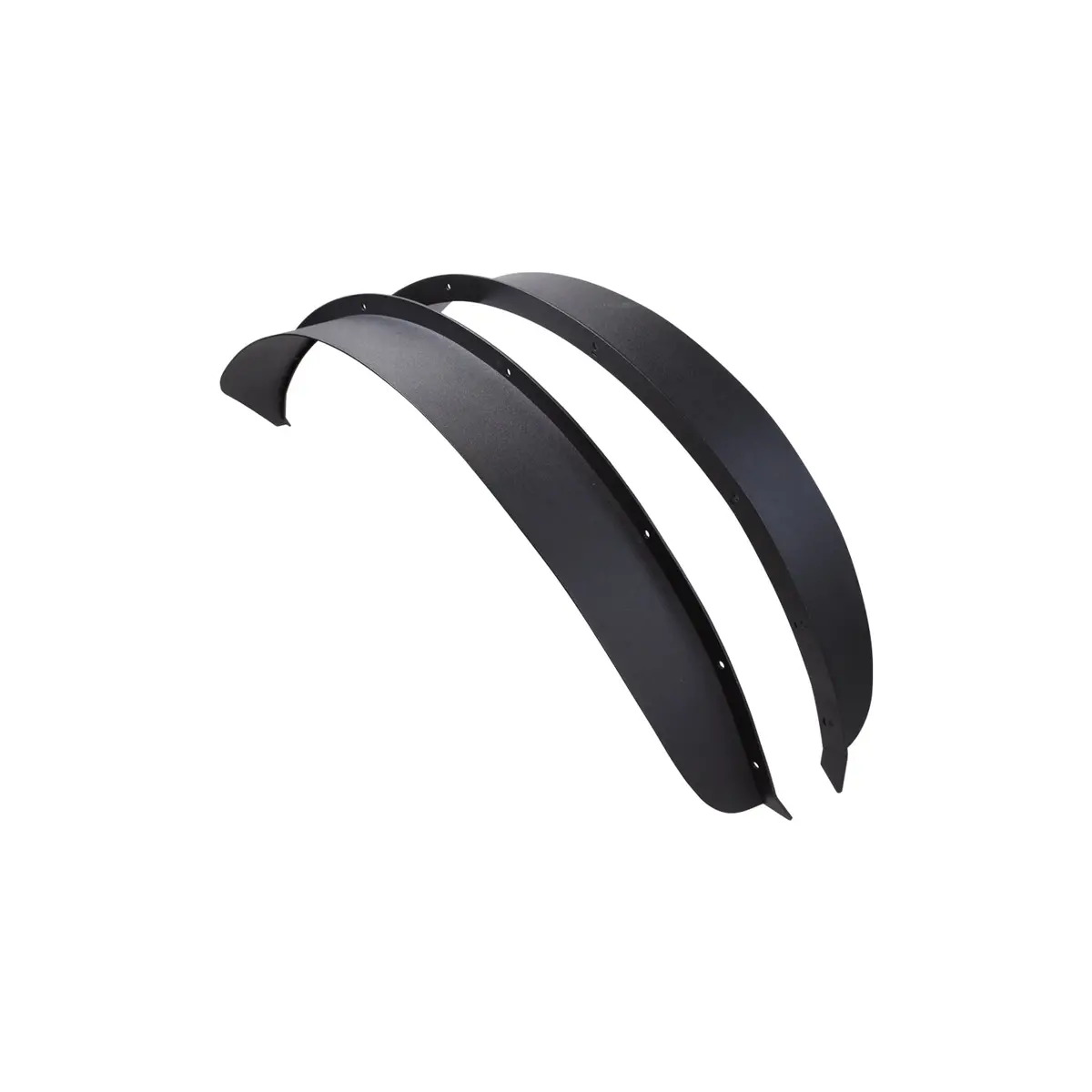 Flat Steel Rear Fender Flares 2