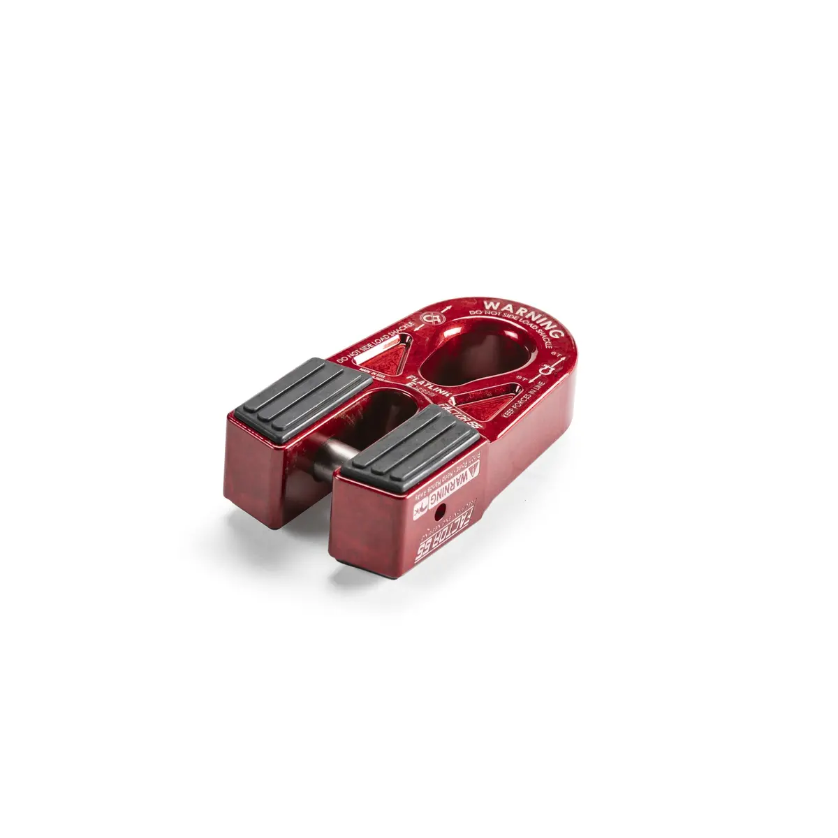 Flatlink "E" Winch Shackle Mount - Red 1