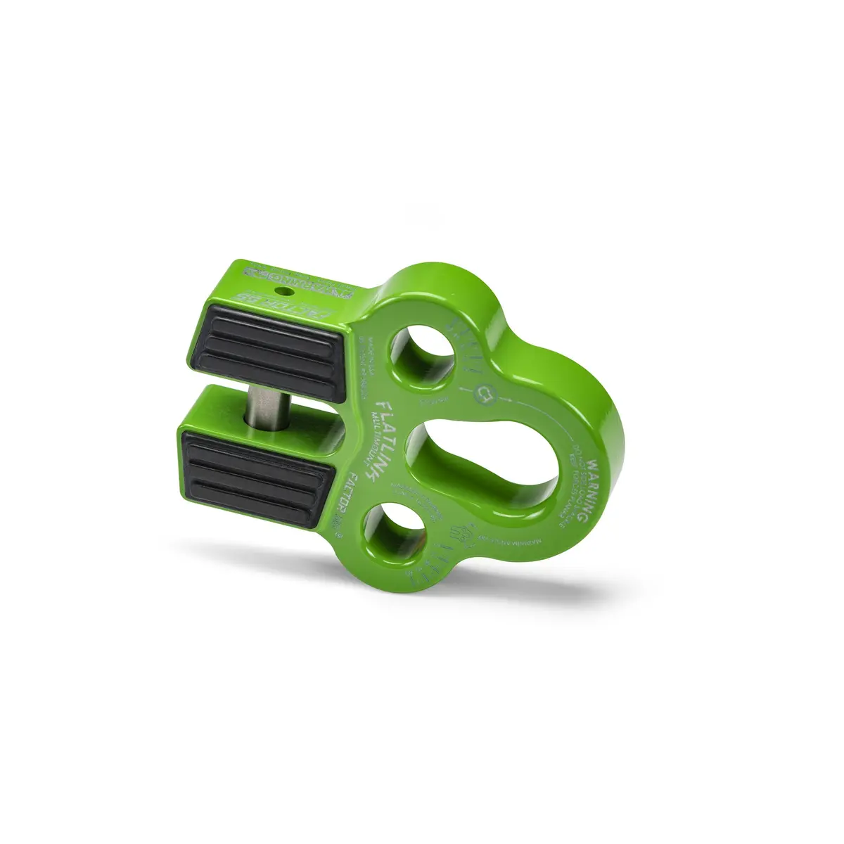 Flatlink Multimount Winch Shackle Mount - Green 1