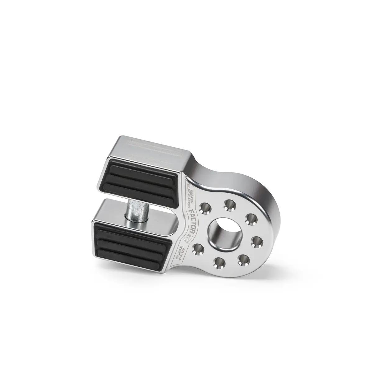 Flatlink Winch Shackle Mount - Silver 1