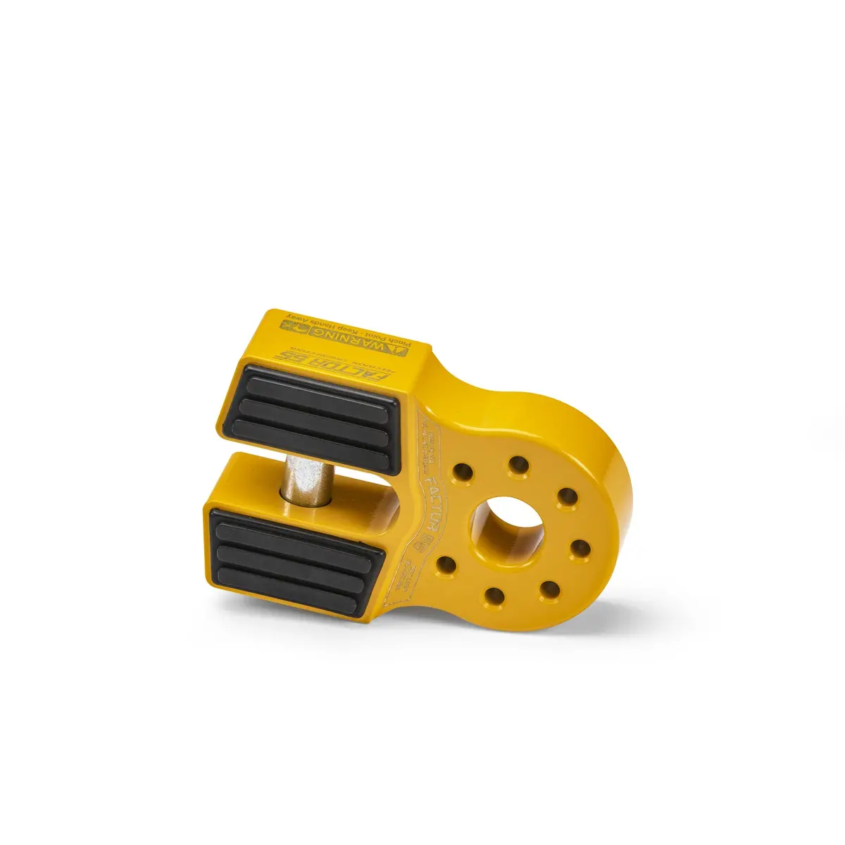 Flatlink Winch Shackle Mount - Yellow 1