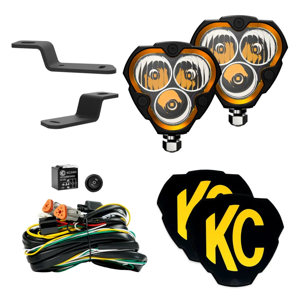 Flex Era 3 - 2-Light System - Ditch Light Kit - Combo Beam 1