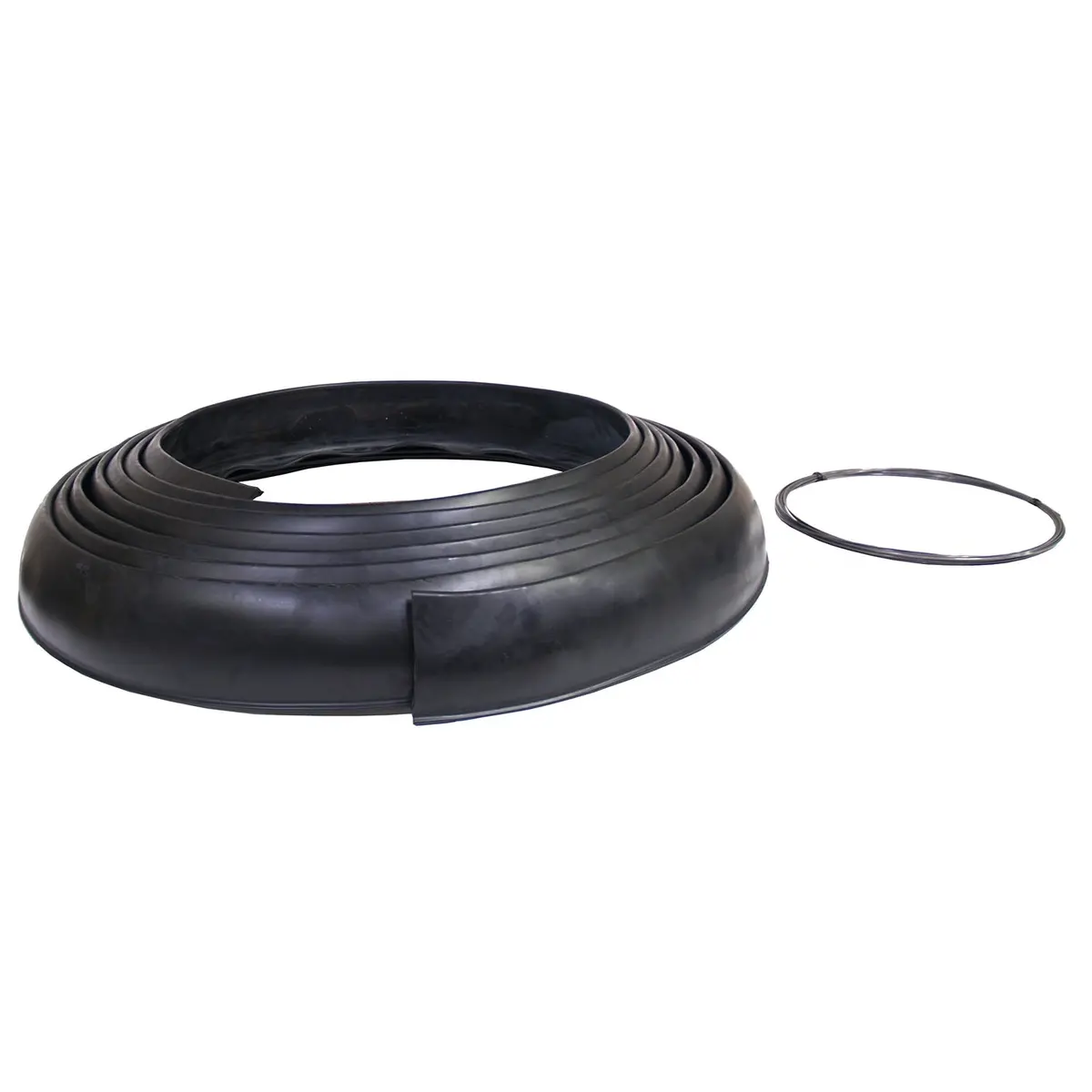 Flexy Flare Rubber Fender Exten. X-Wide No Lip Side Mount, 4-1/4"X50' Bulk Roll 1