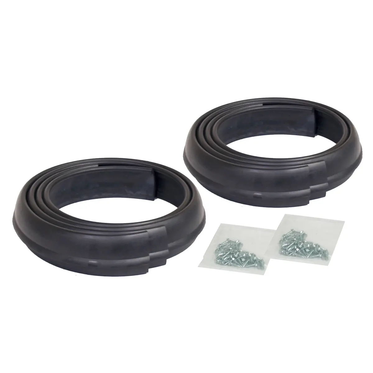 Flexy Flare Rubber Fender Extensions Heavy Duty, 1-3/4" X 58", 4 Piece Kit 1