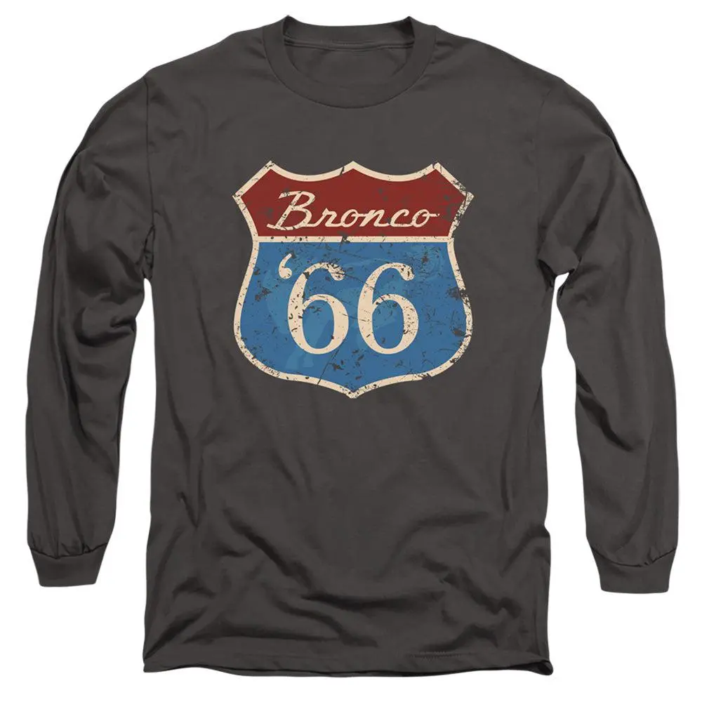 Ford Bronco Route 66 Bronco Long-Sleeve T-Shirt 1