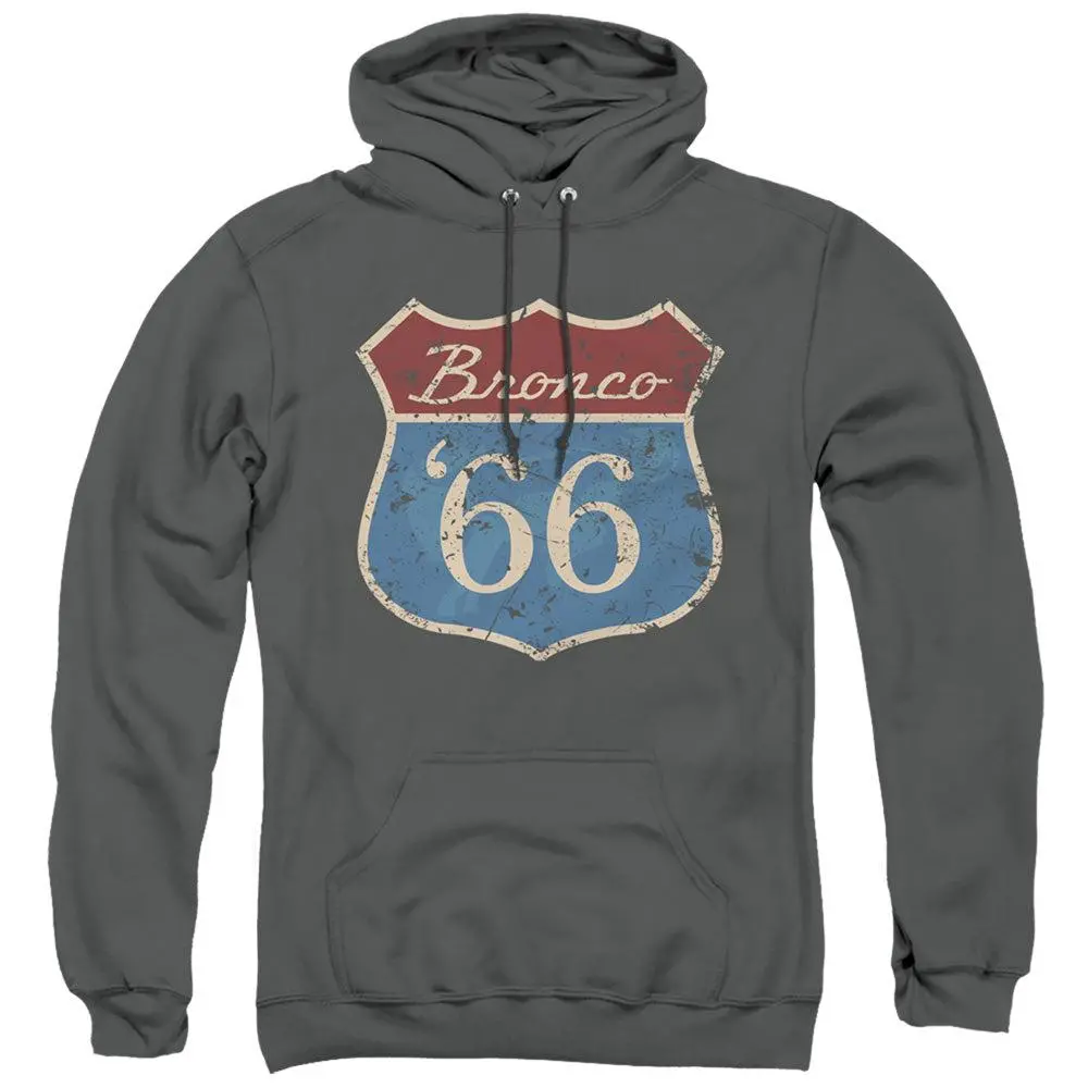 Ford Bronco Route 66 Bronco Pullover Hoodie 1