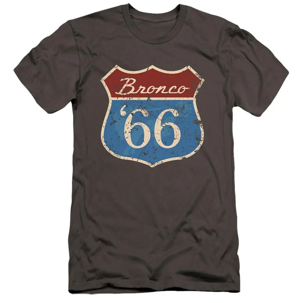 Ford Bronco Route 66 Bronco Short-Sleeve T-Shirt 1