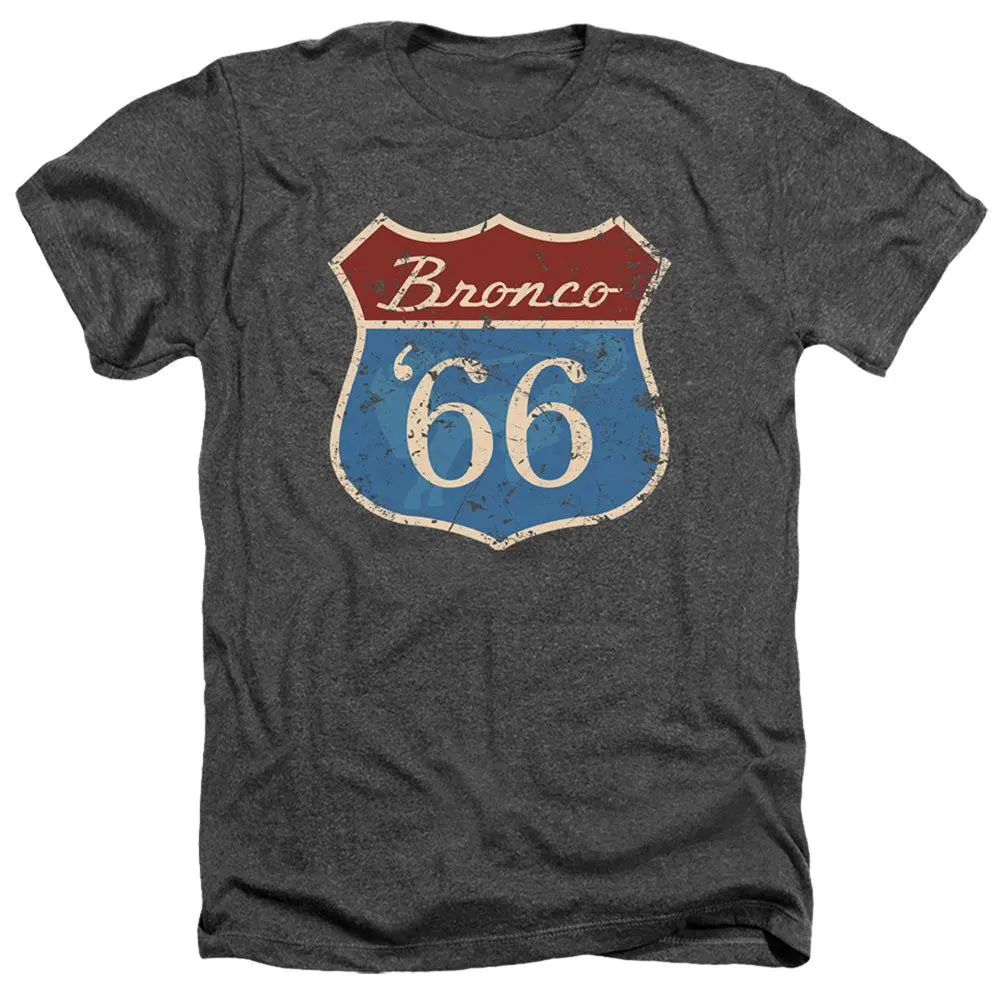 Ford Bronco Route 66 Bronco Short-Sleeve T-Shirt 1