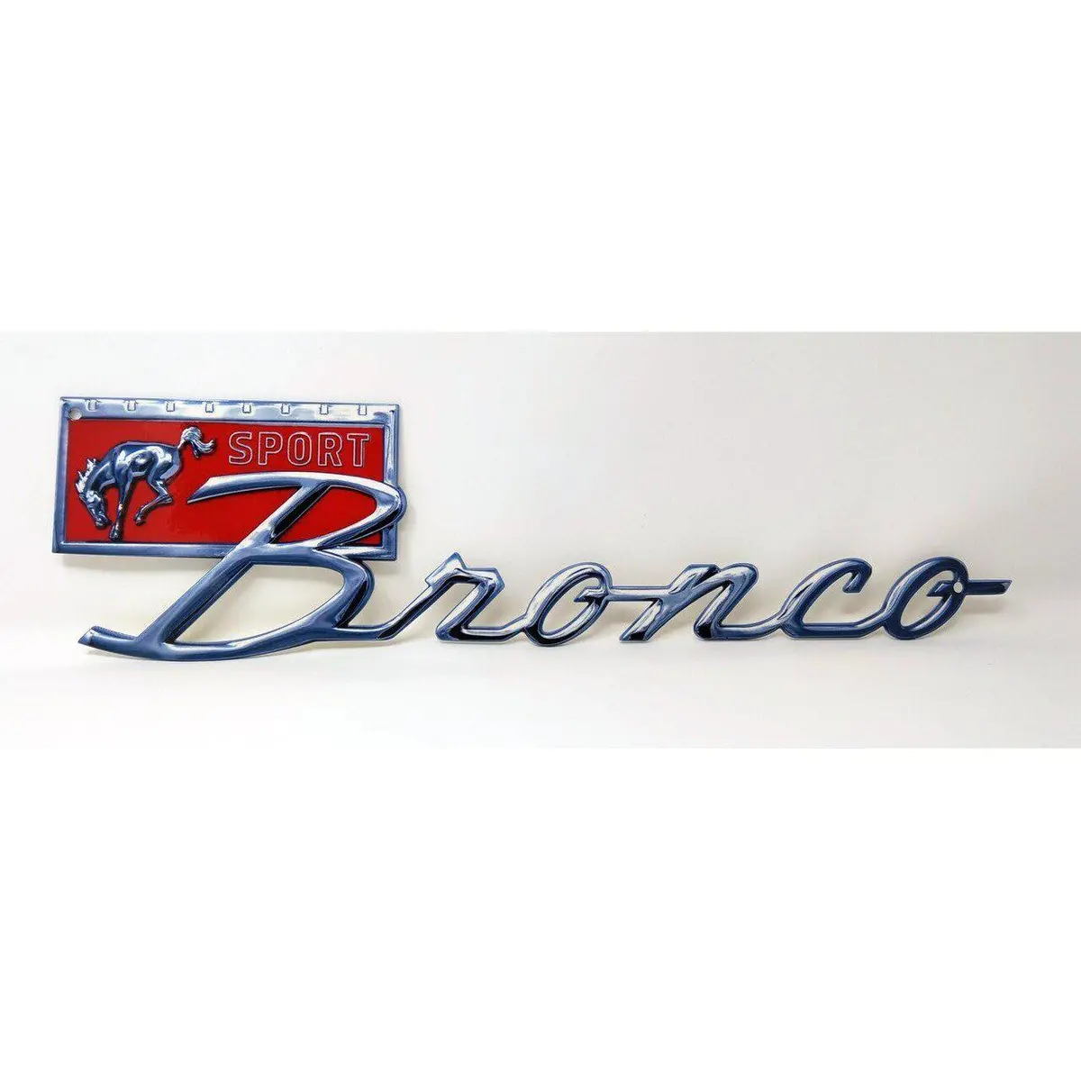 Ford Bronco Sport Emblem Metal Sign 1