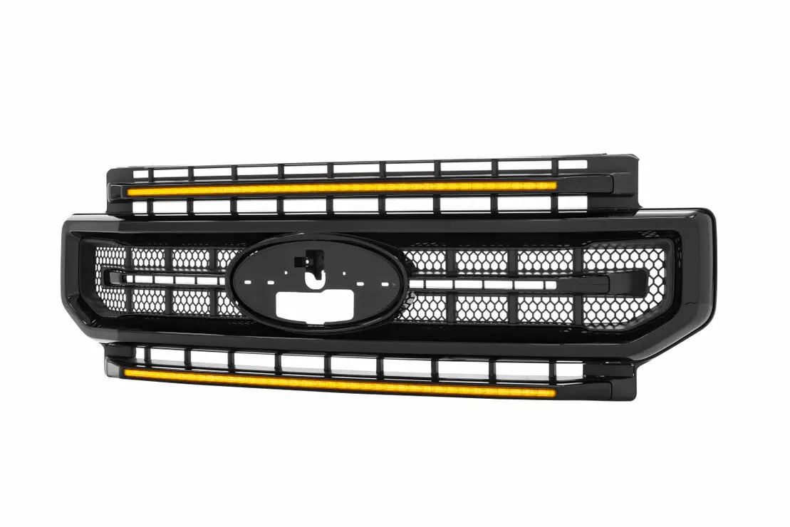2020-2022 Ford Super Duty Morimoto Xbg Led Drl Grille 3