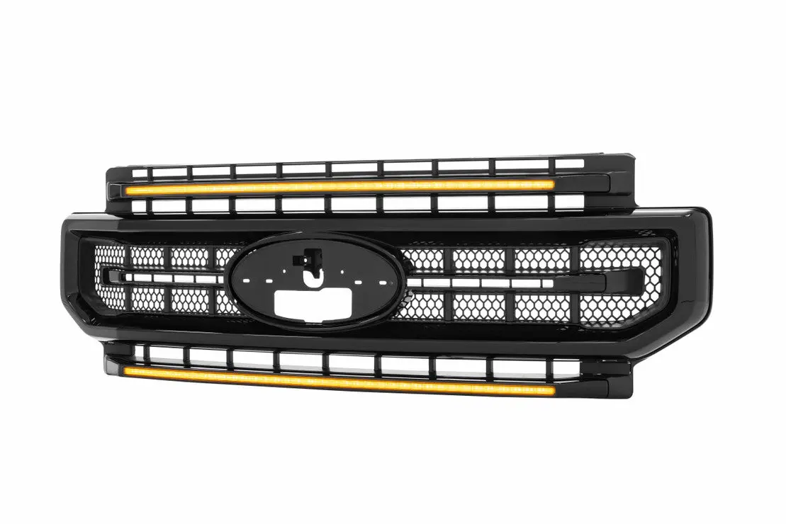 2020-2022 Ford Super Duty Morimoto Xbg Led Drl Grille 4