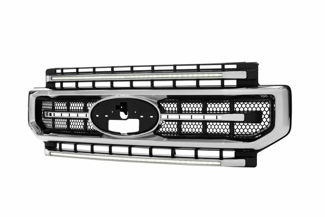 2020-2022 Ford Super Duty Morimoto Xbg Led Drl Grille 5