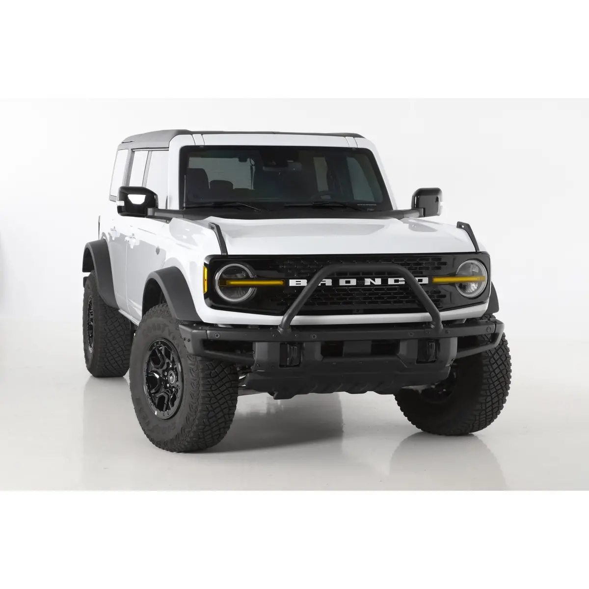 Front Daytime Running Light Cover Kit (Vehicles With Led Option), 4 Piece, Transparent Yellow 1