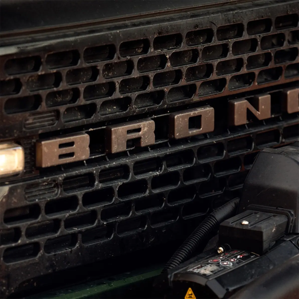 Grille Lettering Overlay Kit - Sinister Bronze 1