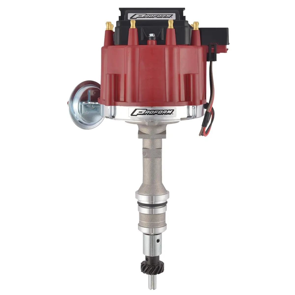 Hei Distributor; Street/Strip; Built-In Coil; Red Cap; Fits Ford 289-302 Engine 1