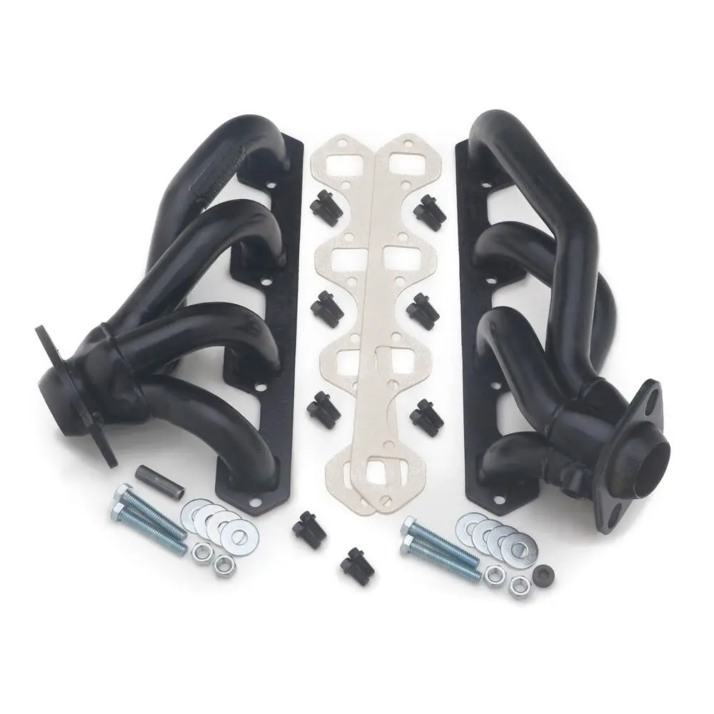 Headers; '86-96 Ford Bronco, F-Series 5.0L V8; 50-State; No A.I.R.- Uncoated 1