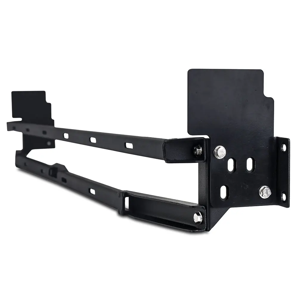 High-Mount Intercooler Kit, 2021+ Ford Bronco 2.3L, Black Core, Black Pipes 2